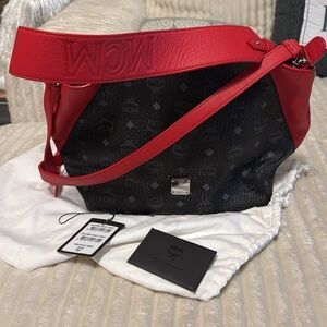 Authentic MCM Medium Klara Visetos Hobo Bag